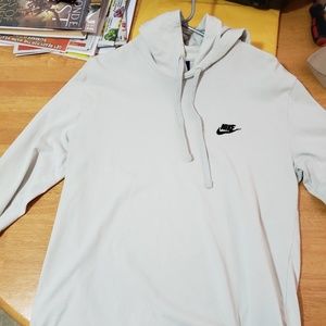 White Nike hoodie